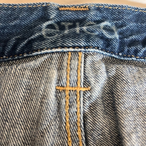 🔥 Etica Orion carpenter style jeans w/ black contrast front pockets, size 27 🔥 - Picture 10 of 10